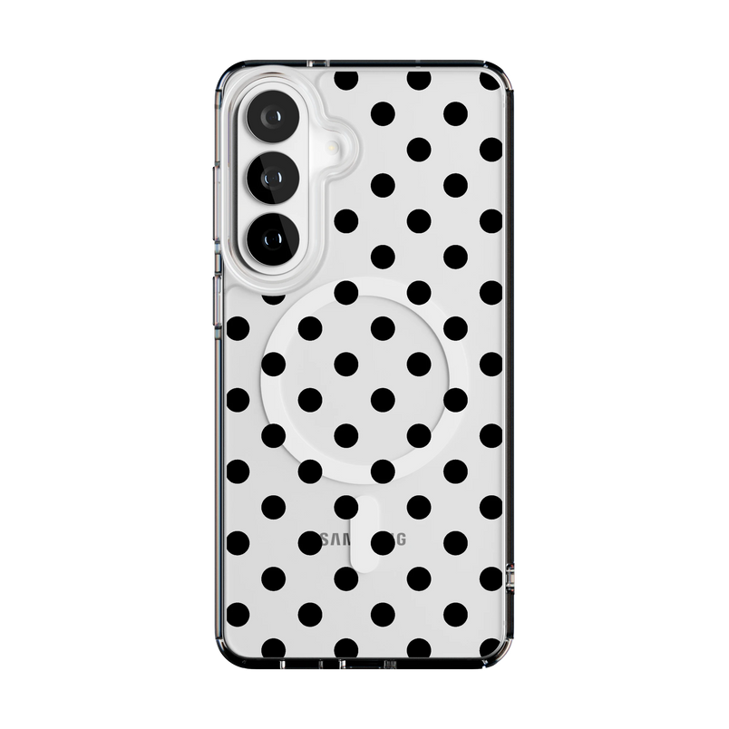 Spotted in SoHo | Black Polka Dot Case - Galaxy S26 Plus