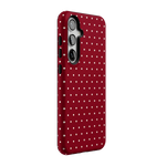 On the Dot | Maroon Polka Dot Case