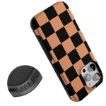 Fit Check | Black & Brown Checkerboard Case