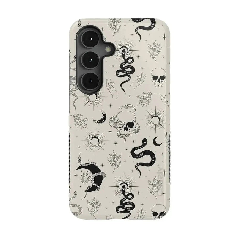 No Further Explanation | Snakes & Skulls Case Phone Case Casetry Bold Flex + MagSafe® Galaxy S25 