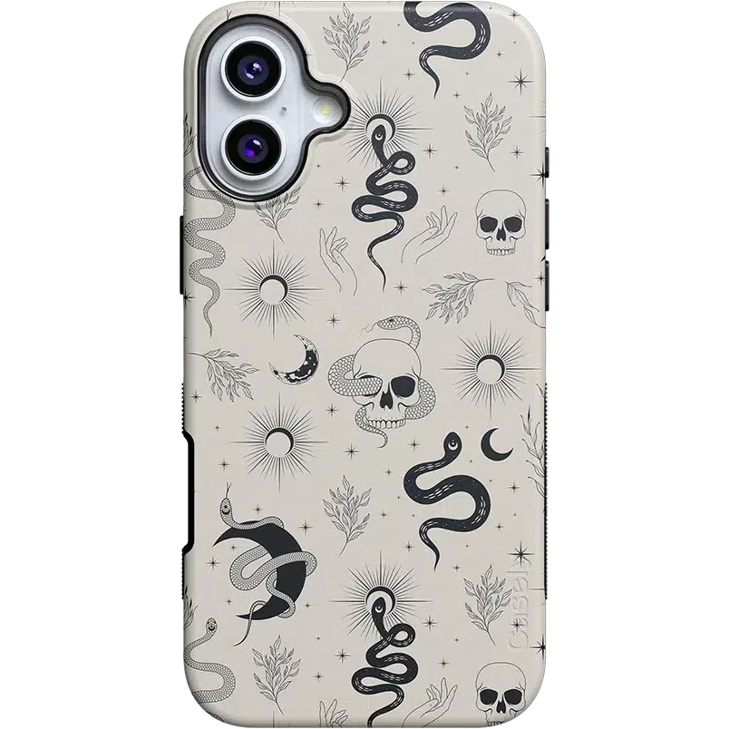 No Further Explanation | Snakes & Skulls Case Phone Case Casetry Bold + MagSafe® iPhone 16 Plus