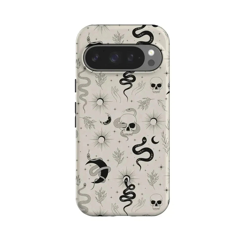 No Further Explanation | Snakes & Skulls Case Phone Case Casetry Essential + MagSafe® Google Pixel 10 Pro 