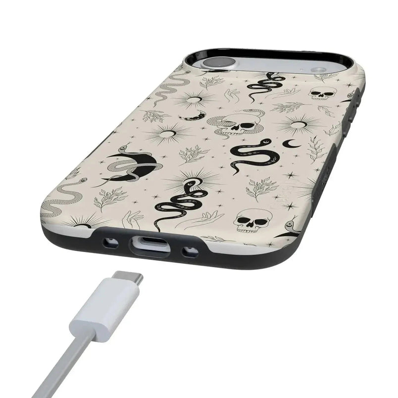 No Further Explanation | Snakes & Skulls Case Phone Case Casetry 