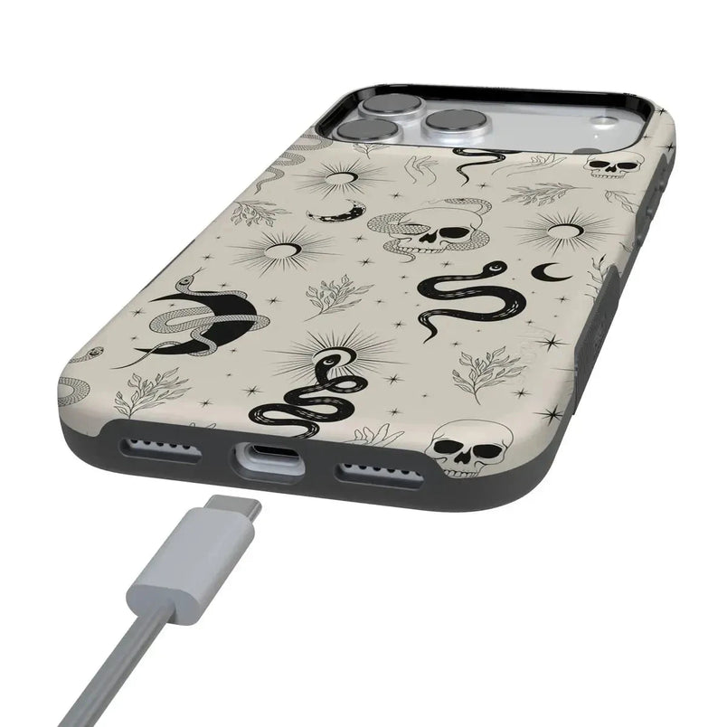 No Further Explanation | Snakes & Skulls Case Phone Case Casetry 