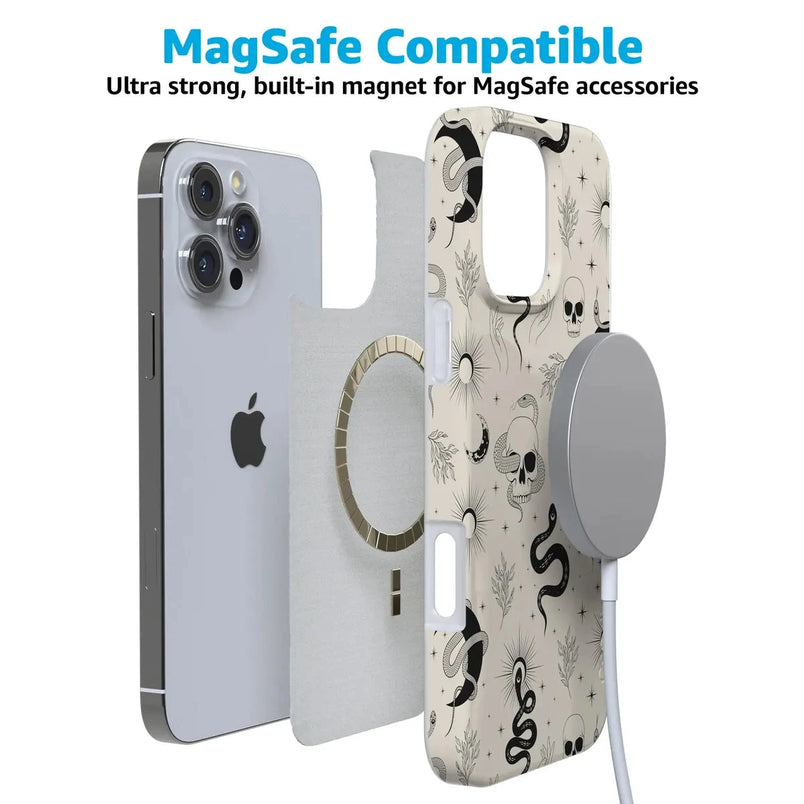 No Further Explanation | Snakes & Skulls Case Phone Case Casetry 