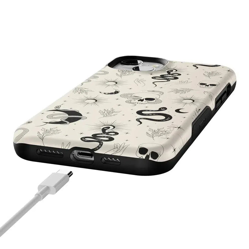 No Further Explanation | Snakes & Skulls Case Phone Case Casetry 