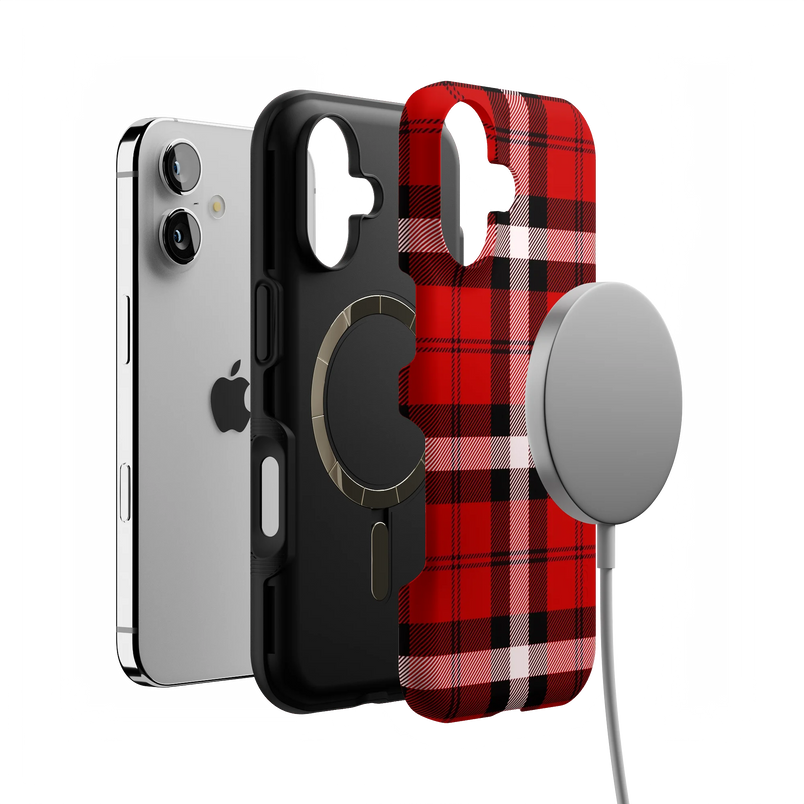 As if! | Red Plaid Case