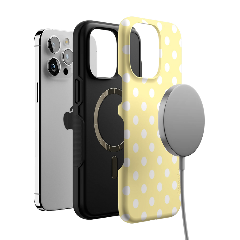 Spotted in SoHo | Yellow Polka Dot Case