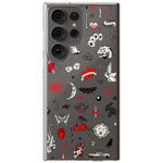 Not a Phase | Clear Flash Tattoo Case iPhone Case get.casely Classic Galaxy S23 Ultra