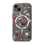 Not a Phase | Clear Flash Tattoo Case iPhone Case get.casely Classic + MagSafe® iPhone 13