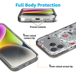 Not a Phase | Clear Flash Tattoo Case iPhone Case get.casely