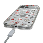 Not a Phase | Clear Flash Tattoo Case iPhone Case get.casely