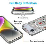 Not a Phase | Clear Flash Tattoo Case iPhone Case get.casely 