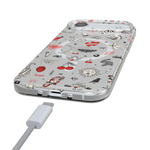 Not a Phase | Clear Flash Tattoo Case iPhone Case get.casely 