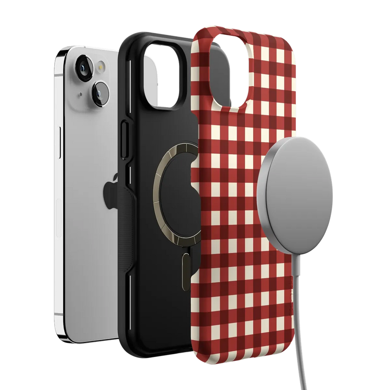 Checked Twice | Red Plaid Case