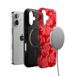 Final Rose | Red & Pink Floral Case