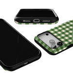 Checked Twice | Green Plaid Case