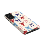 American Girlie | Red White & Blue Bows Case