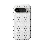 On the Dot | White Polka Dot Case