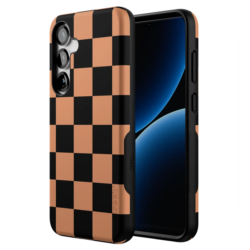 Fit Check | Black & Brown Checkerboard Case