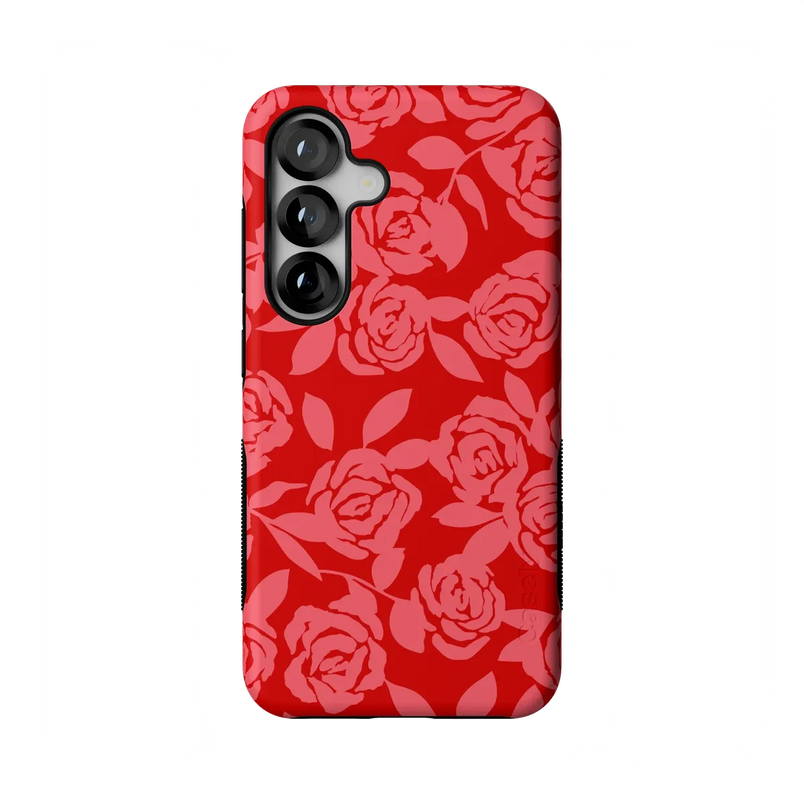 Final Rose | Red & Pink Floral Case