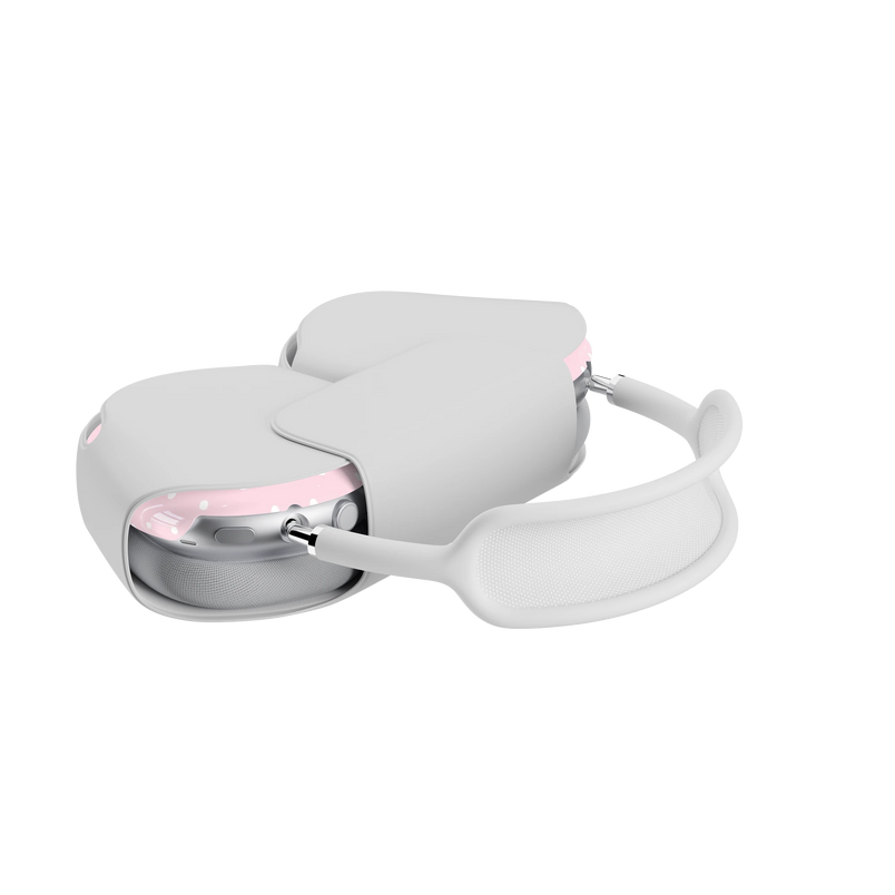 On the Dot | Pink & White Polka Dot AirPods Max Case