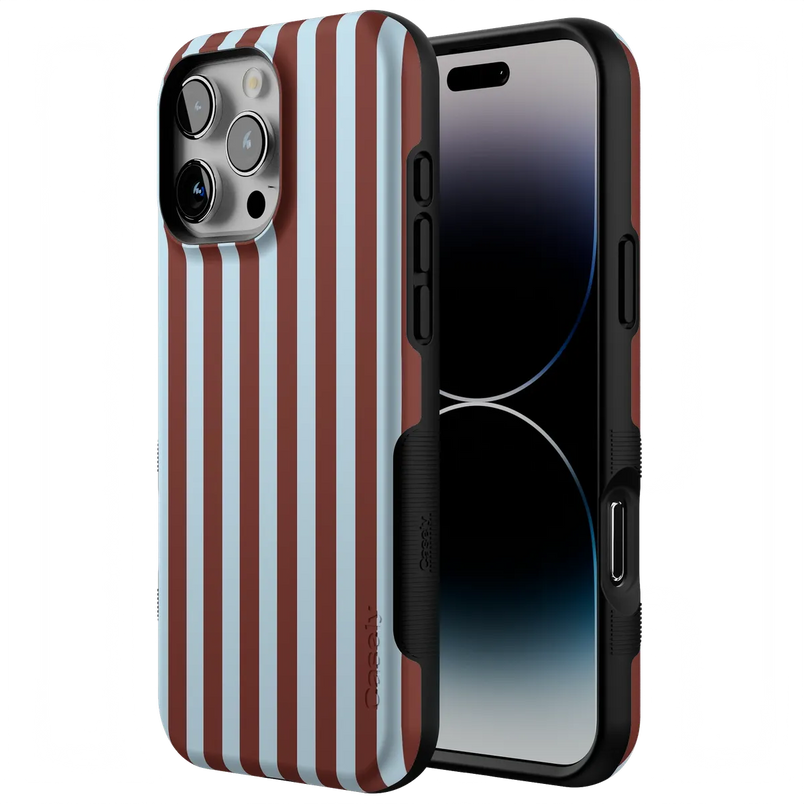 Sunday in Brooklyn | Chocolate Stripes Case