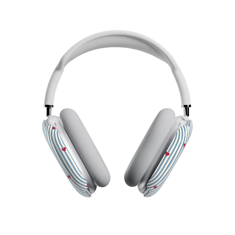 Love Lines | Blue Stripes AirPods Max Case
