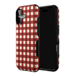 Checked Twice | Red Plaid Case