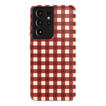Checked Twice | Red Plaid Case