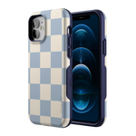 Fit Check | Light Blue Checkerboard Case