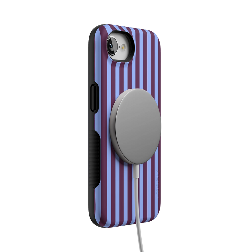 Perfect Stripes | Purple & Blue Stripes Case