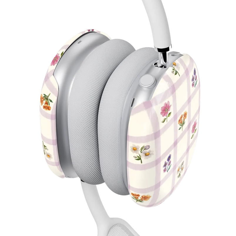 Meadow Check | Floral Gingham AirPods Max Case