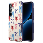 American Girlie | Red White & Blue Bows Case