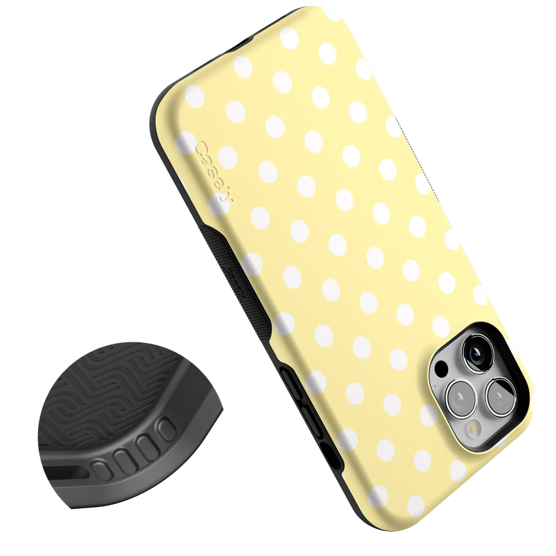Spotted in SoHo | Yellow Polka Dot Case