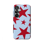 Stars Align | Blue & Red Stars Case - Galaxy S25