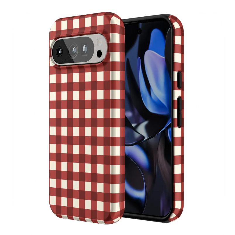 Checked Twice | Red Plaid Case