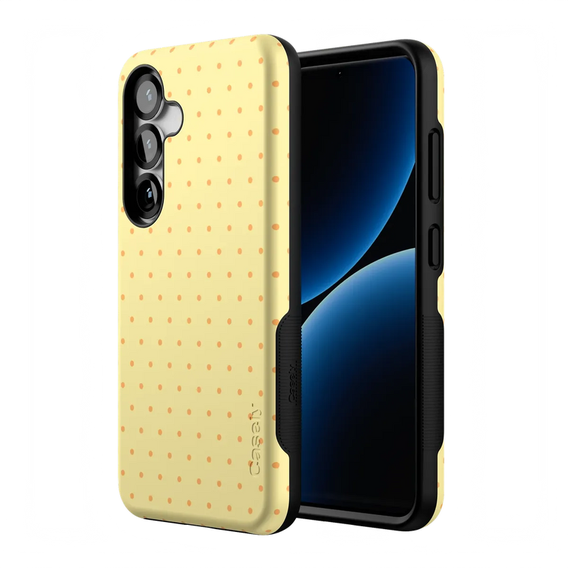 On the Dot | Yellow Polka Dot Case