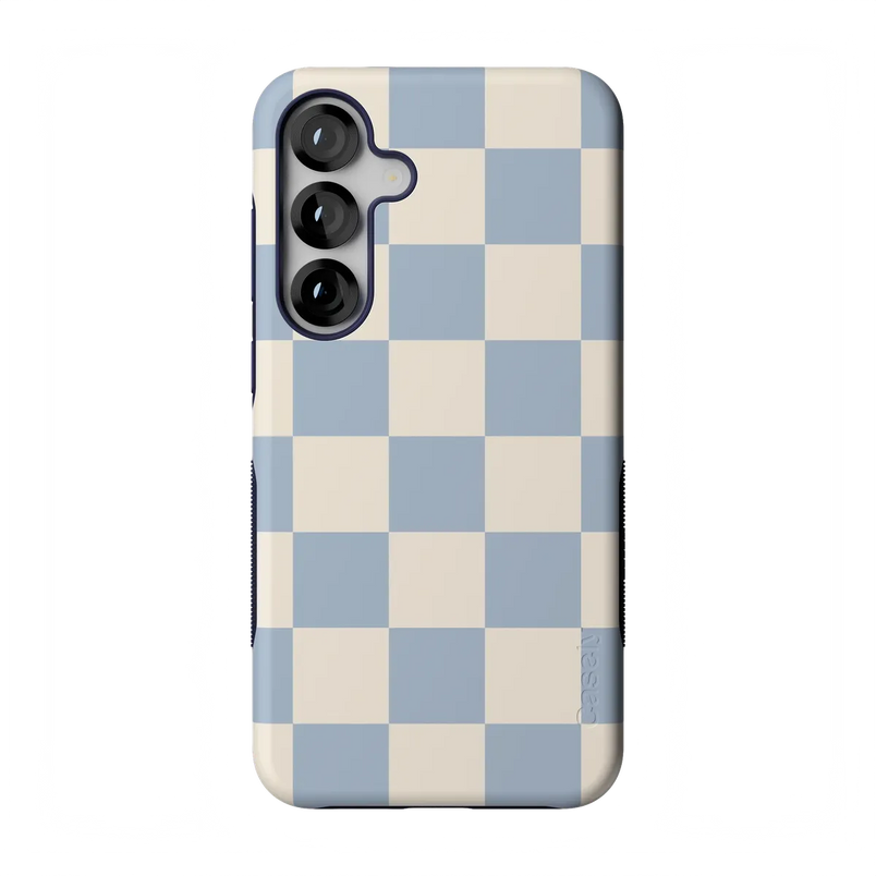Fit Check | Light Blue Checkerboard Case - Galaxy S25 Plus