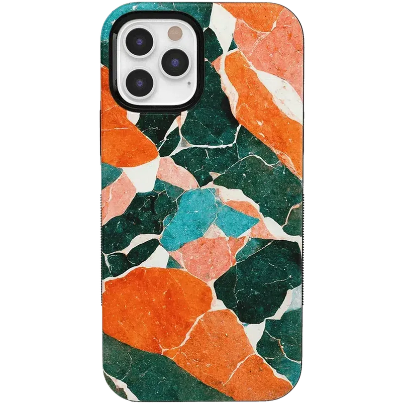 Of Quartz! | Sculpted Marble Case iPhone Case get.casely Bold + MagSafe® iPhone 12 Pro Max 