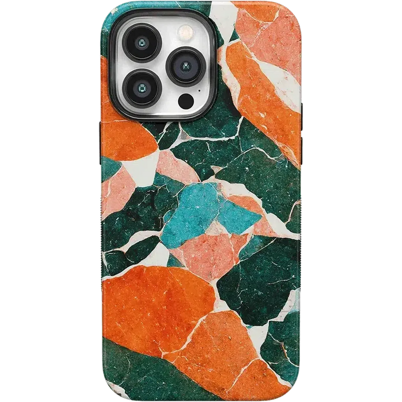 Of Quartz! | Sculpted Marble Case iPhone Case get.casely Bold + MagSafe® iPhone 14 Pro Max 