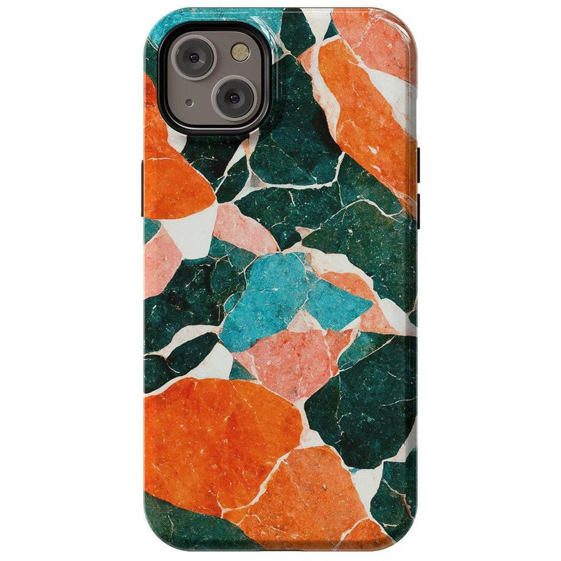Of Quartz! | Sculpted Marble Case iPhone Case get.casely Essential + MagSafe® iPhone 15 Plus 