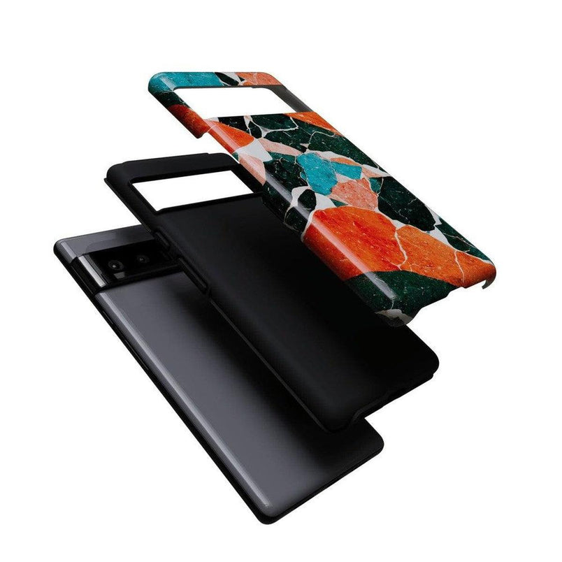 Of Quartz! | Sculpted Marble Google Pixel Case Google Pixel Case Casetry 