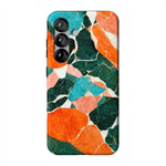 Of Quartz! | Sculpted Marble Samsung Case Samsung Case Casetry Essential + MagSafe® Galaxy S25 