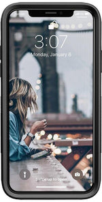 Off the Grid | White & Black Lined Case iPhone Case get.casely 