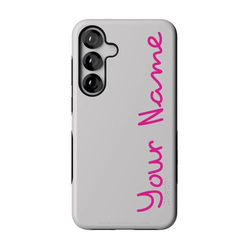 Official Love Island x Casely Phone Case - Personalised Phone Case get.casely Bold Flex + MagSafe® Galaxy S25 Plus 