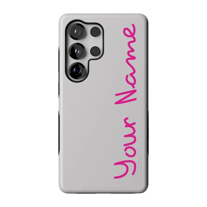 Official Love Island x Casely Phone Case - Personalised Phone Case get.casely Bold Flex + MagSafe® Galaxy S25 Ultra 