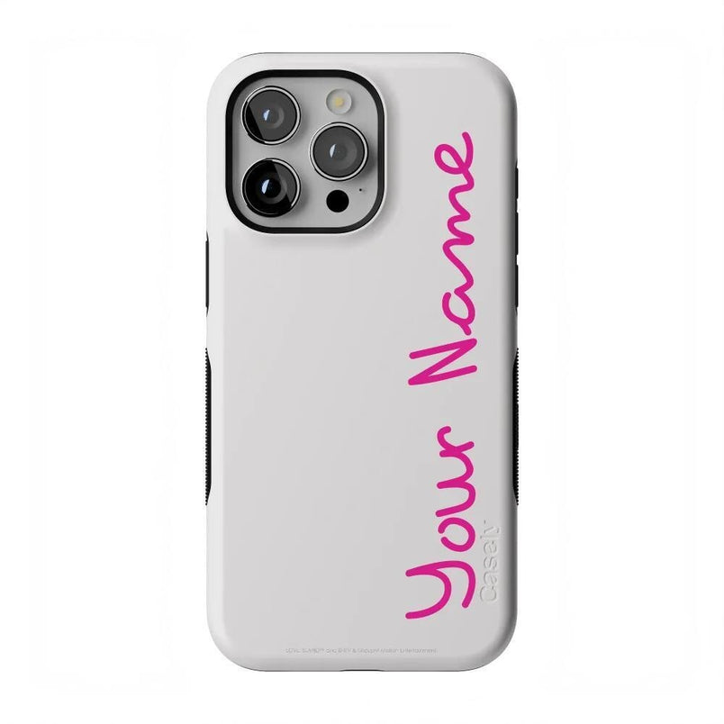 Official Love Island x Casely Phone Case - Personalised Phone Case get.casely Bold Flex + MagSafe® iPhone 15 Pro Max 