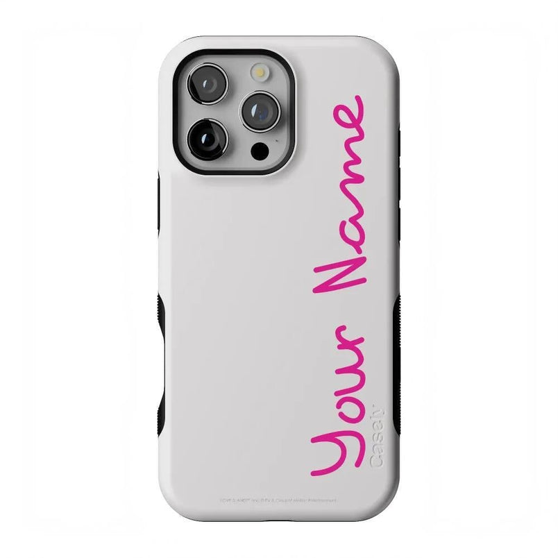 Official Love Island x Casely Phone Case - Personalised Phone Case get.casely Bold Flex + MagSafe® iPhone 16 Pro Max 