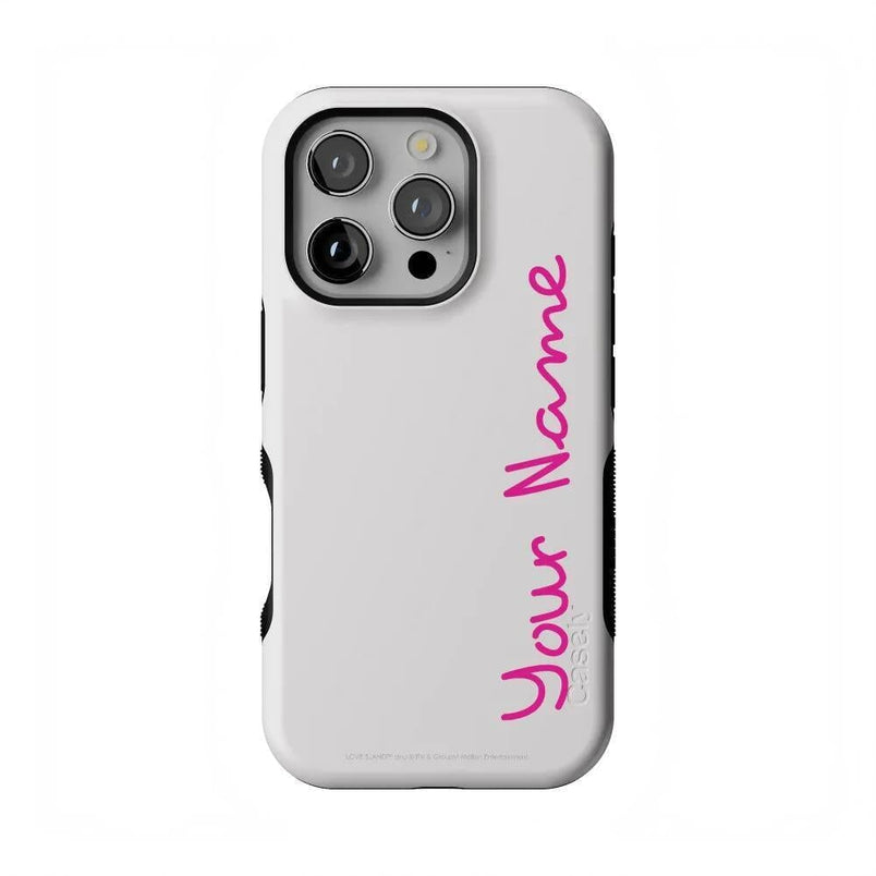 Official Love Island x Casely Phone Case - Personalised Phone Case get.casely Bold Flex + MagSafe® iPhone 16 Pro 